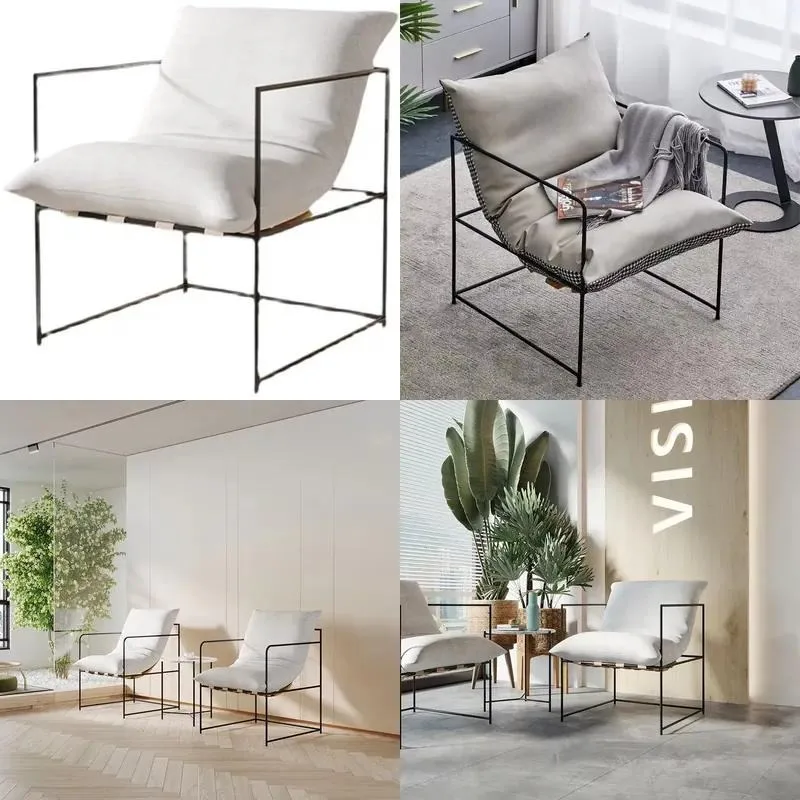 Modern Eco Friendly Fabric Recliner Lounge Chair Comfortable Single Sofa for Apartment Bedroom Hotel