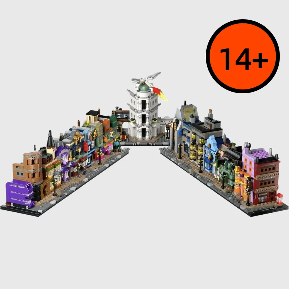 

IN STOCK 2750pcs Alley Shop Building Blocks Classic Scene Model Bricks Desktop Decoration Kids Diy Toys Birthday Christmas Gift
