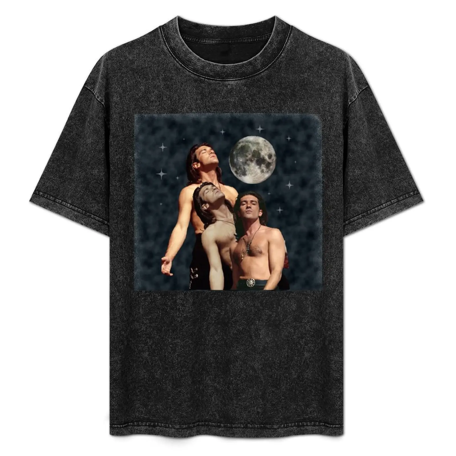 3 antonio moon T-Shirt Minimalist Casual Short Sleeve Top