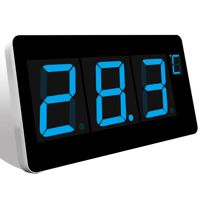 Imagem -06 - Termômetro Digital com Sensor de Temperatura Led Azul Medidor de Temperatura Industrial para Piscina