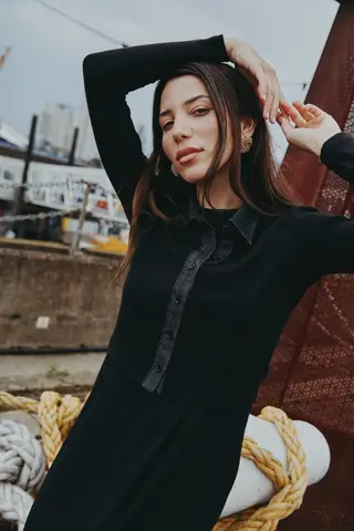 12 best sales जैकेट ड्रेस - №11