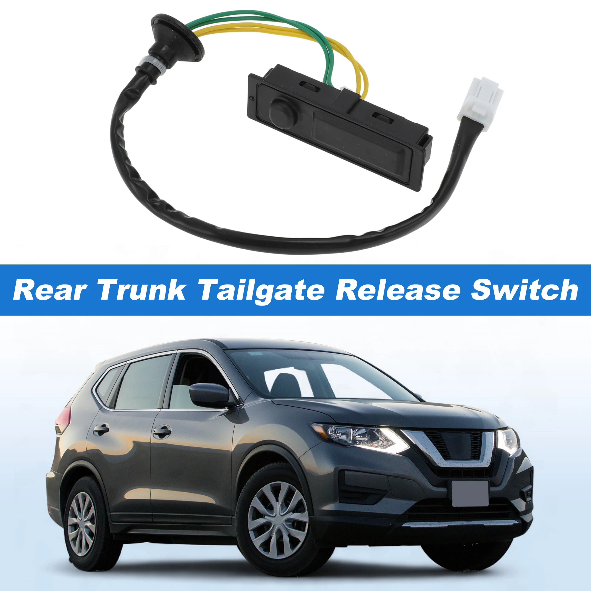 

UXCELL кнопка открывания задней двери багажника для Nissan Rogue 14-20 No 253804BA1A