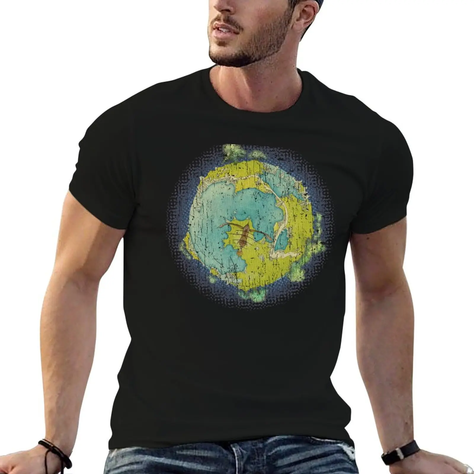 T-shirt Fragile Earth 1971 pour homme, t-shirts graphiques, t-shirt de créateur, t-shirt essentiel