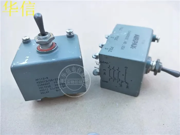 Oil immersed switch AP112-R M39019/06-333 10A 6-pin