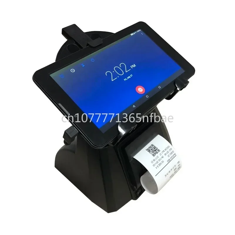 with tablet stand all in one portable 58mm POS Machine TC2200H With QR printer for cash register 7 -11 inch Android POS system