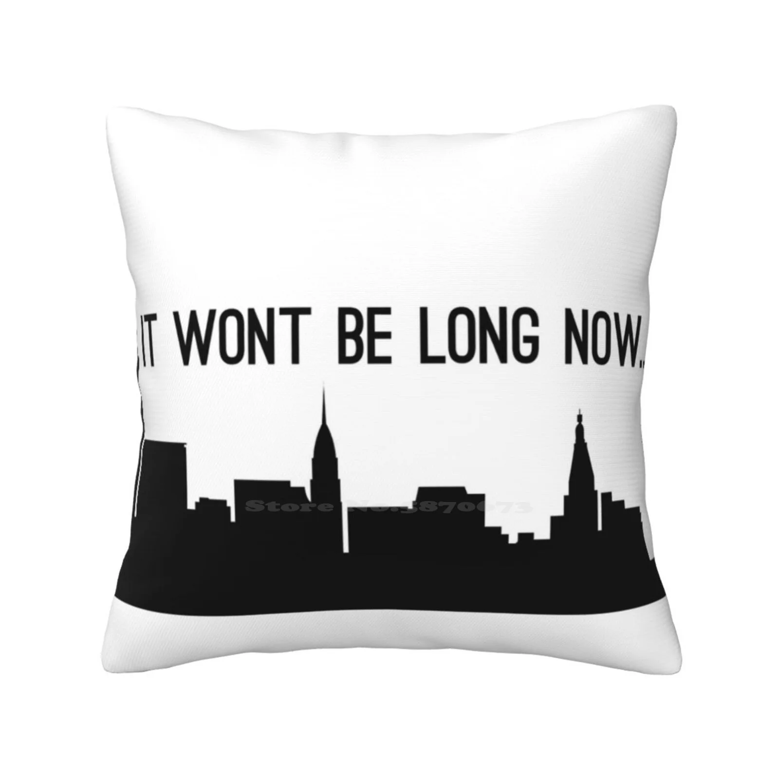 It Won't Be Long Now Throw Cushion Pillow Cover Vanessa Ith In The Heights Musicals Lin Manuel Miranda