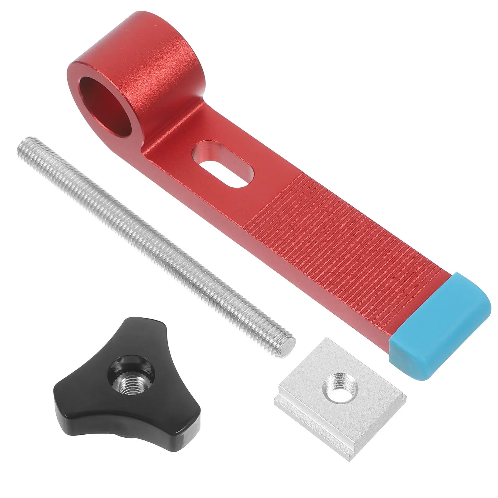Woodworking T Slot Stopper Miter Gauge Durable Aluminium Alloy Track Connector Easy Operate Long Lasting Anti Skid Performance