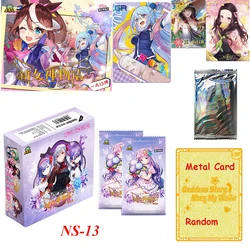 Anime Waifu Cards with Booster Box, Goddess Story, Flower Girl, Cute Girl, Bikini Game, Brinquedos de mesa, Presente para crianças, Novo, NS-13