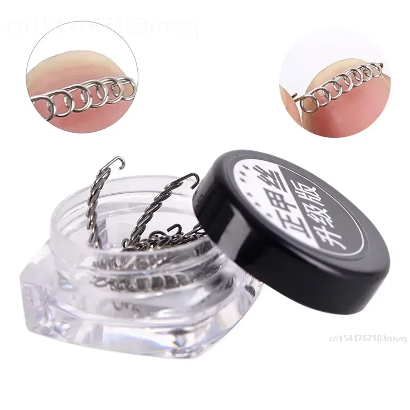 Corrector Foot Pedicure Tool 12pcs/box Nail Art Ingrown Toenails Correction Wire Recover Care Paronychia File Patch nägel