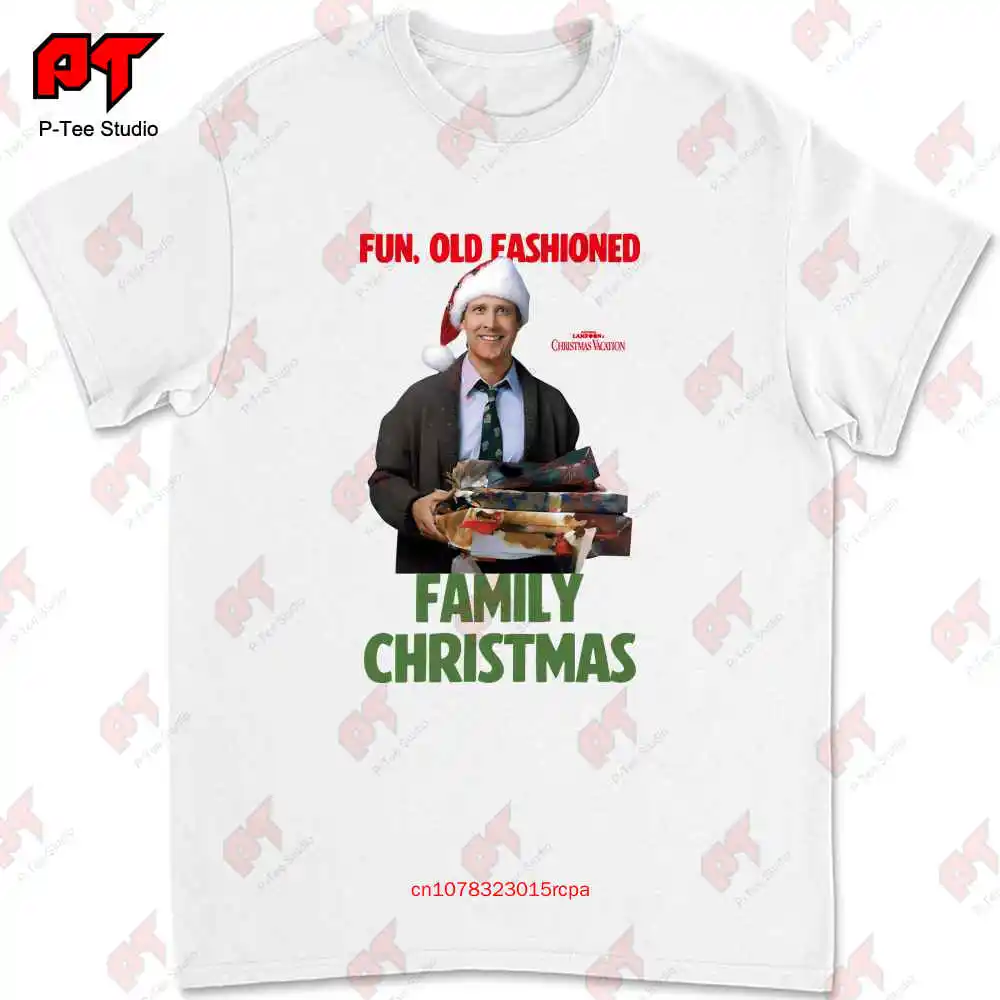 Clark Griswold Fun Old Fashioned Christmas Vacation T Shirt R4JU