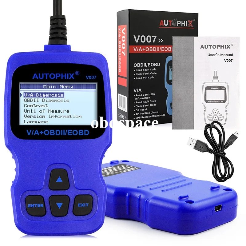 

Autophix V007 2025 Car Diagnostic Scanner OEM ODM Oil Reset Code Reader with 1-Year Warranty Check Engine for VW/Audi