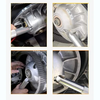 Kit d'outils de démontage d'embrayage pour ycin is RZR 900 S 1000 S XP 800 Turbo Sportsman 570, ceinture proxy, accessoires UTV