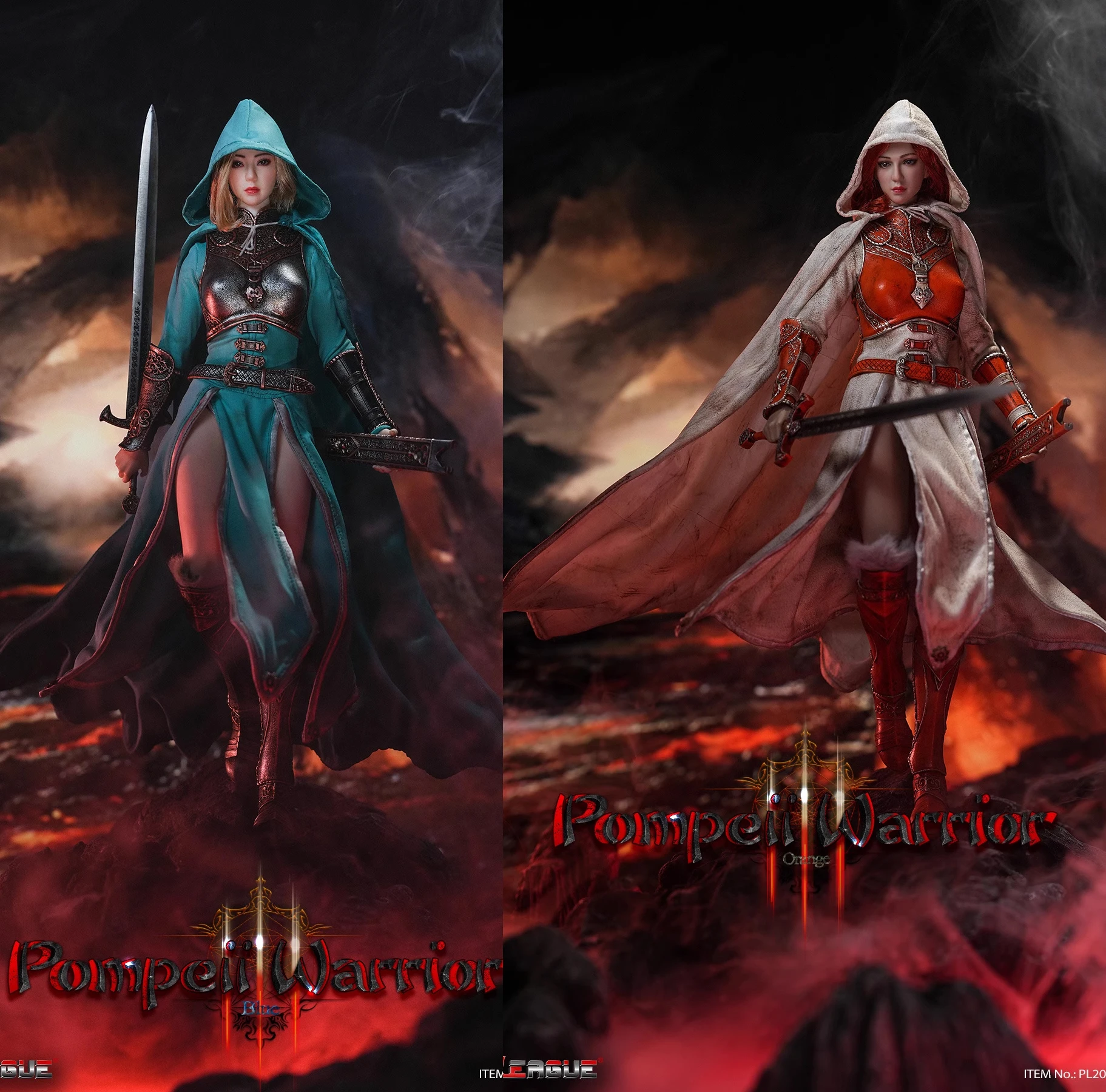 

TBLeague PL2022-199 1/6 Pompeii Warrior Female Soldier with Armor Arms 12'' Full Set Collectible Action Figure Model Toys