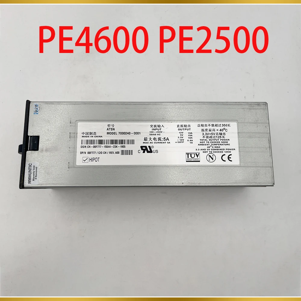 

300W Server Power Supply For DELL PE4600 PE2500 7000240-0001 7000240-0003 0HD444 0R0910 06F777 041YFD