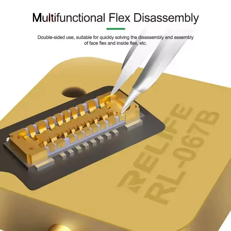 RELIFE RL-067B V11.0 MIni Heating Table Soldering ID Heating Disassembly Platform Universal 936/210/T12 Desoldering Station