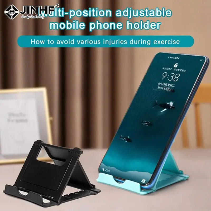 Portable Phone Lazy Holder Multi-angle Adjust Universal Foldable Mobile Phone Tablet Desk Stand For iPhone For Samsung ForXiaomi