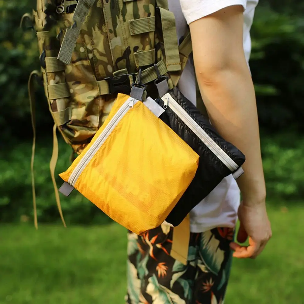 4 Colors Outdoor Organizer Zipper Storage Tool Camping Hiking Travel Cosmetic Bag Backpack Rain Cover Waterproof Swimming Bag