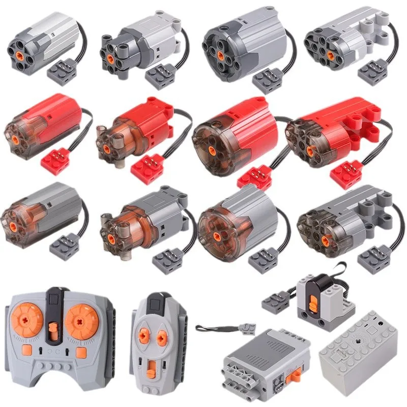 

Popular compatible accessories, compatible motor power technology, building blocks, lithium battery box, receiver, PF parts