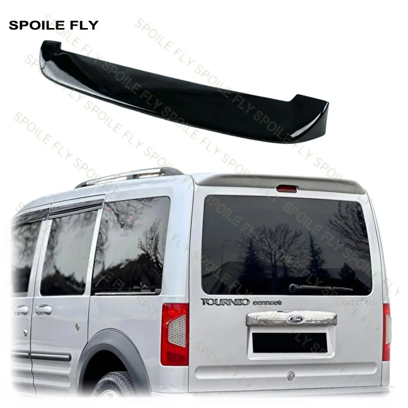 2003 To 2014 For Ford Connect Anatomik Style Rear Roof Spoiler Wing Lip Cover By High Quality ABS Gloss Black Body Kit Parts