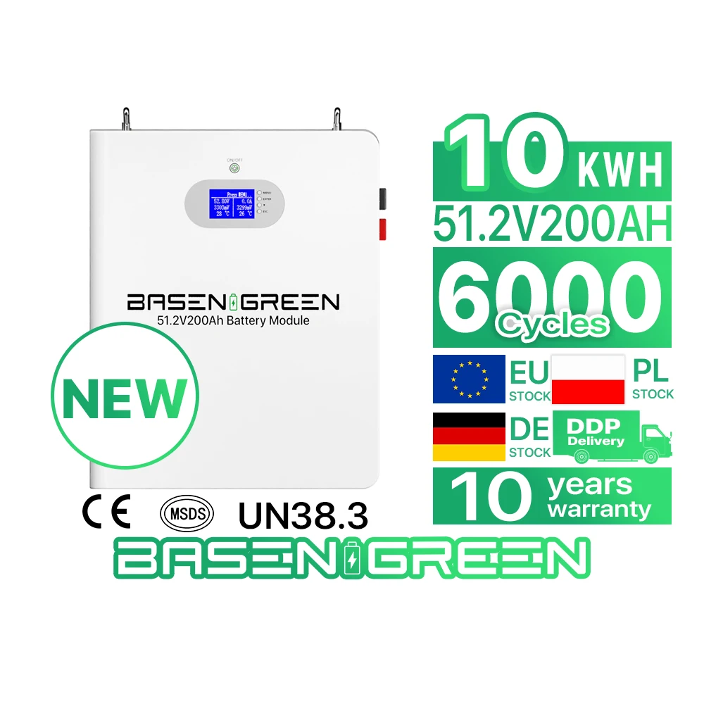 

51.2V 10kwh 11kwh 14kwh Lifepo4 Battery Pack 48V 100Ah 200Ah 280ah 300Ah LiFePO4 Battery 6000 Times For Solar System