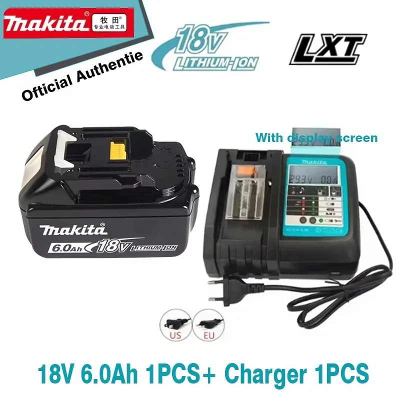 

100% Genuine/Original Makita 18v battery for makita tools drill bl1850b BL1850 bl1860 bl 1860 bl1830 bl1815 bl1840 LXT400 6.0Ah