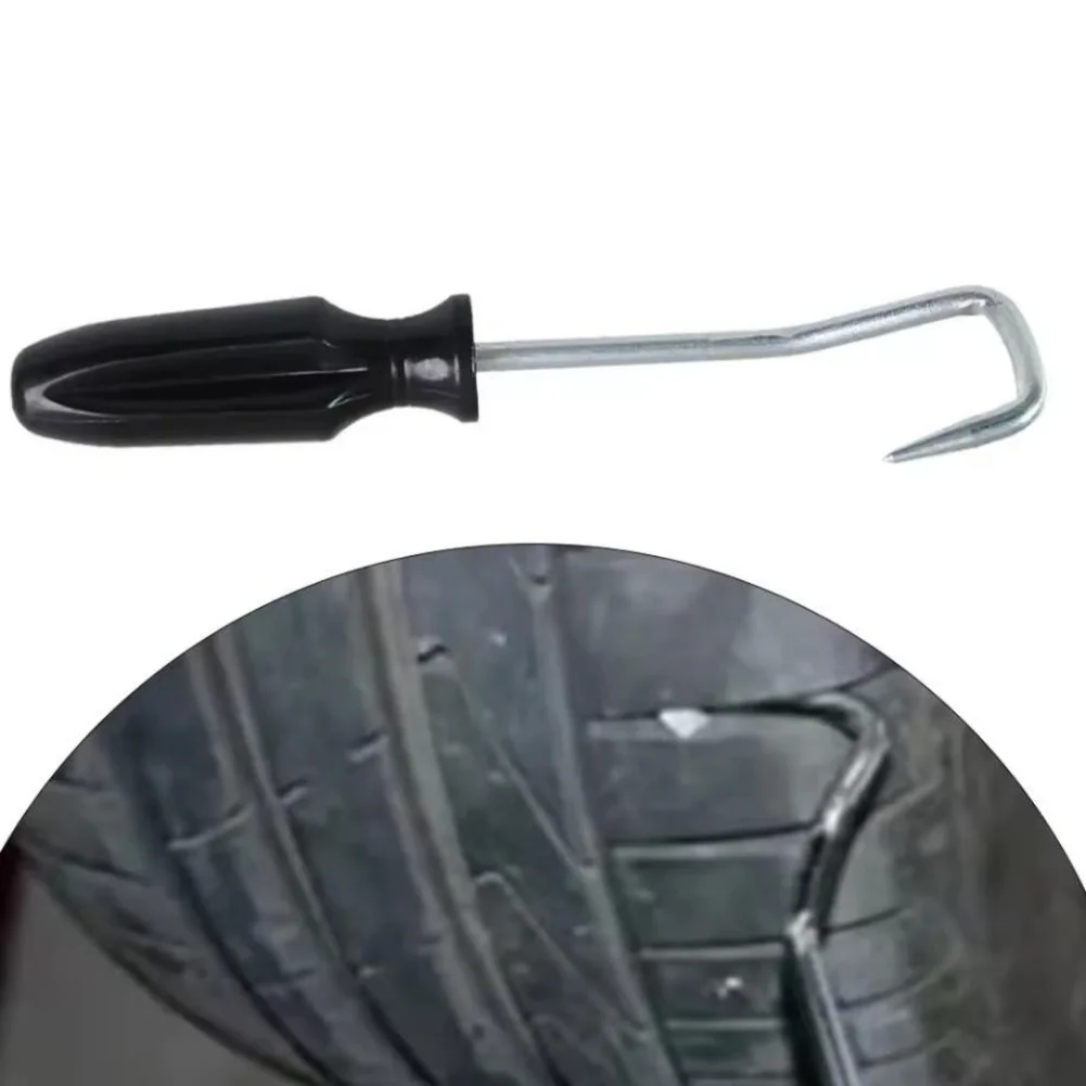 Fuel And Water Pipe Remover Nylon Handle Tool Silver Fuel Water Pipe Tool Arc-Shaped Design Comfortable Handle