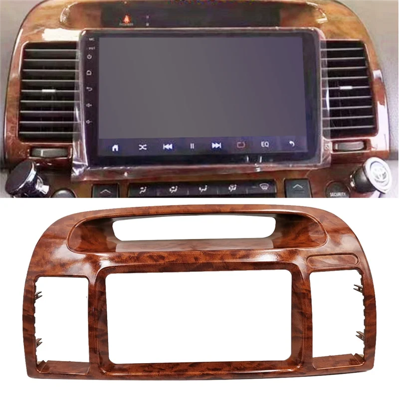 

ABAH-Car 2 Din Radio Fascia Frame Trim Dash Frame Лицевая панель для Toyota Camry 2003-2006 Сменные аксессуары 1 шт.