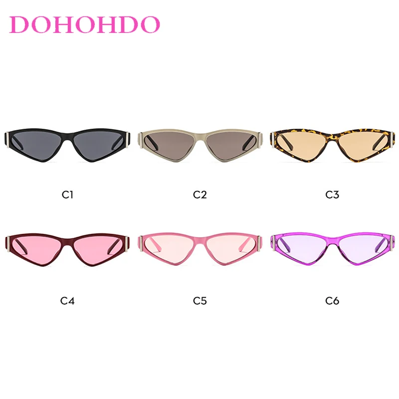 Trend Designer Metal Triangular Cat Eye Women Sunglasses New Luxury Punk Men Shades Outdoor Travel Driving Sunglass Lentes UV400