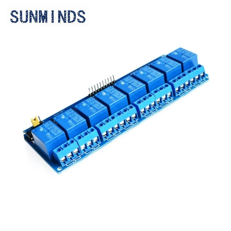 1pcs With optocoupler 8 channel 8-channel relay control panel PLC relay 5V module for  hot sale in stock