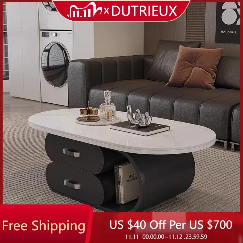 

Lounge Coffee Table Luxury Storage Trendy Coffee Tables Modern Coffee Tables Irregular Drawers Couchtisch Postmodern Furniture