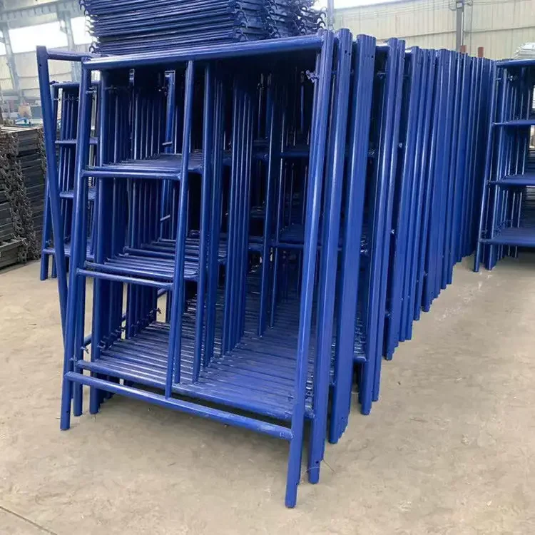 Rzeźnica ze stali spawanej Rurkowe metalowe rusztowanie regulowane do budowy trabattello w aluminiu ponteggio