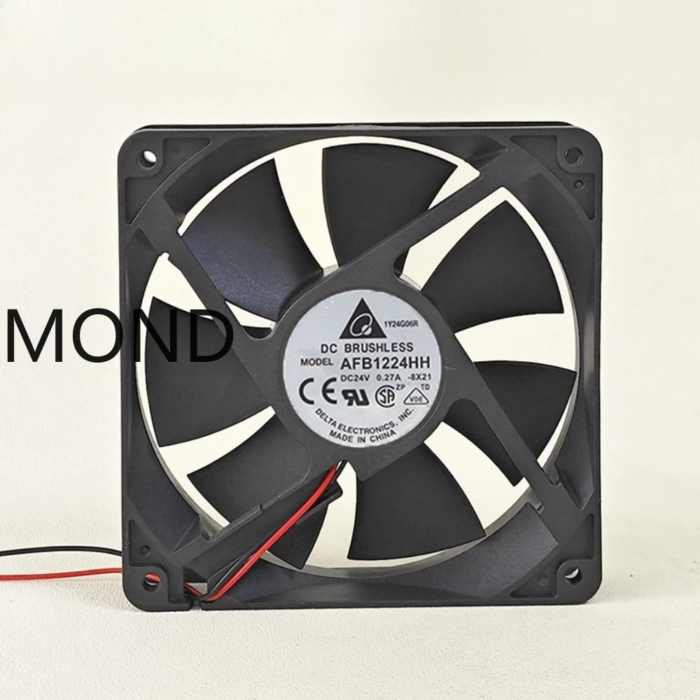 Delta AFB1224HH 12CM 12025 24V 0.27A Industrial Control Computer Inverter Server Fan DC Cooling Fan