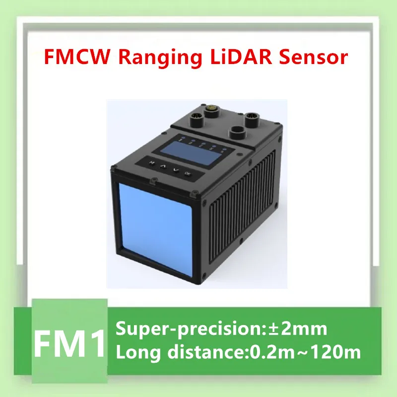 

FM1 120m Long range ranging laser radar sensor 2mm high precision Full solid-state LiDAR for AGV (Automated Guided Vehicles)