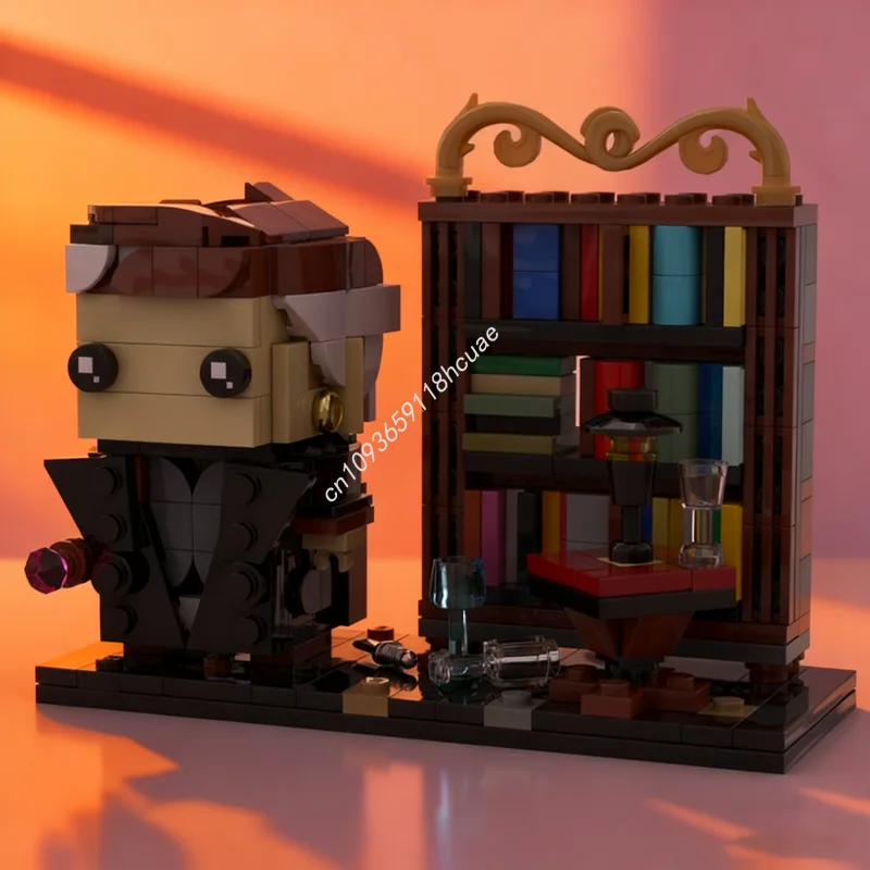 

330 шт. MOC Narcissa Malfoy Brickheadzed модель строительные блоки рождественские подарки DIY игрушка творческая идея образование дети день рождения