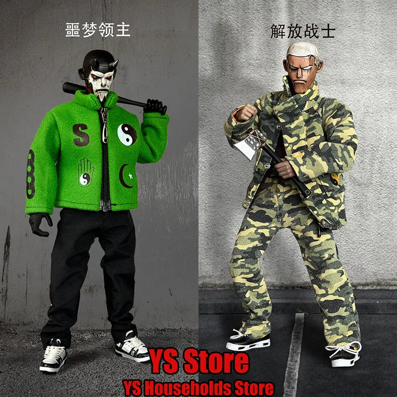 

Оригинальная подвижная модная экшн-фигурка GOON×GOODBRAND 1/6, Властелин кошмара, ткань Camfoulage, воины освобождения, 12 дюймов, режим солдата