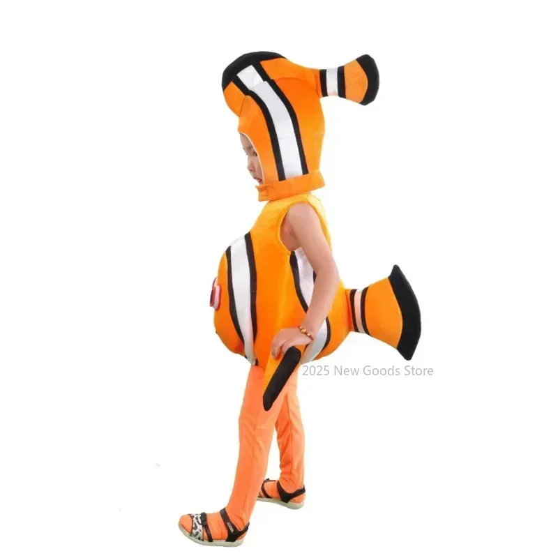 Nuevo disfraz de Cosplay de pez payaso Nemo Dory Regal Blue Tang Dory pez para niños adultos fiesta de Halloween costo idjkg