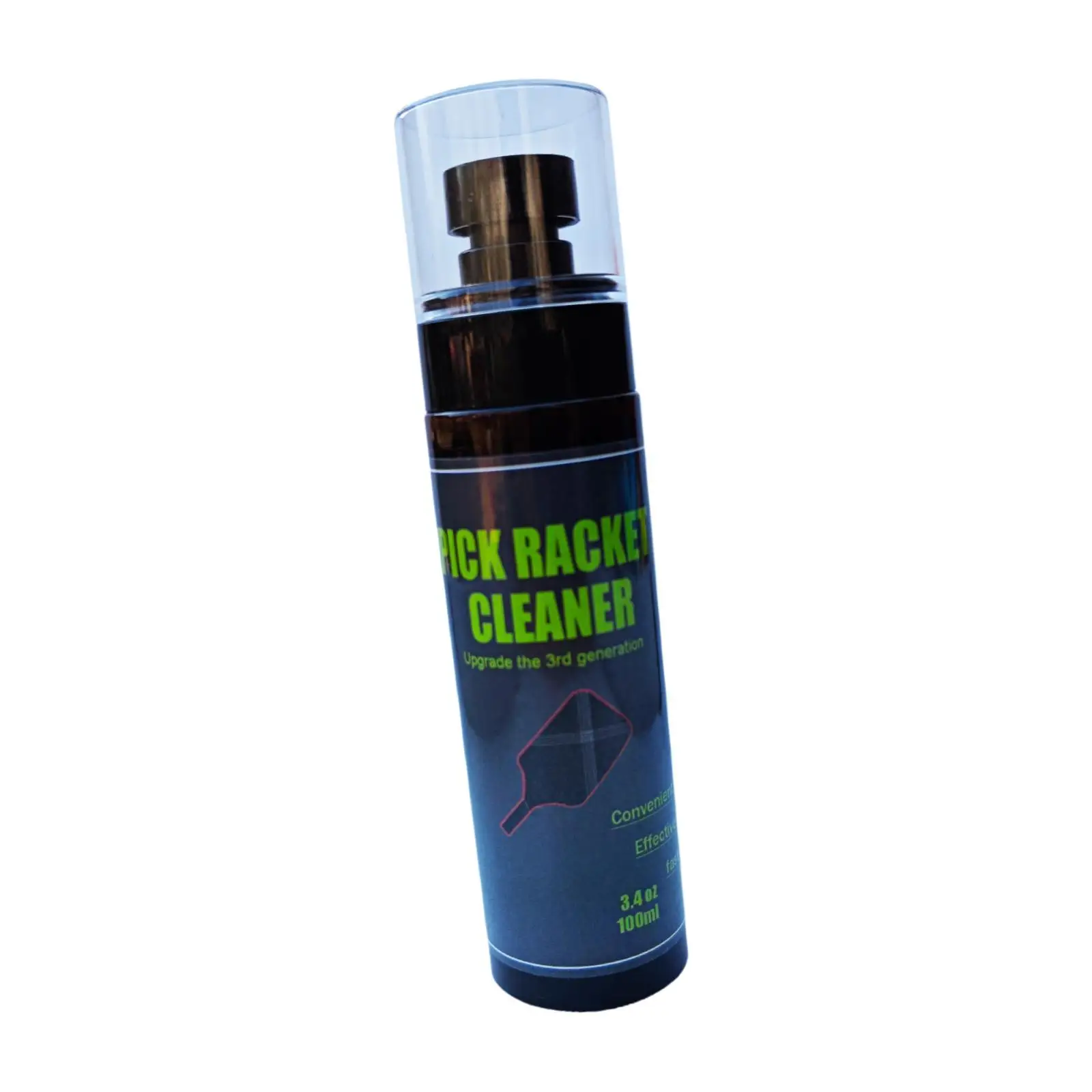 

Pickleball Paddle Surface Cleaner 100 ml Lightweight Bottle Pickleball Racket Cleaning Spray Increase Rotate and Control