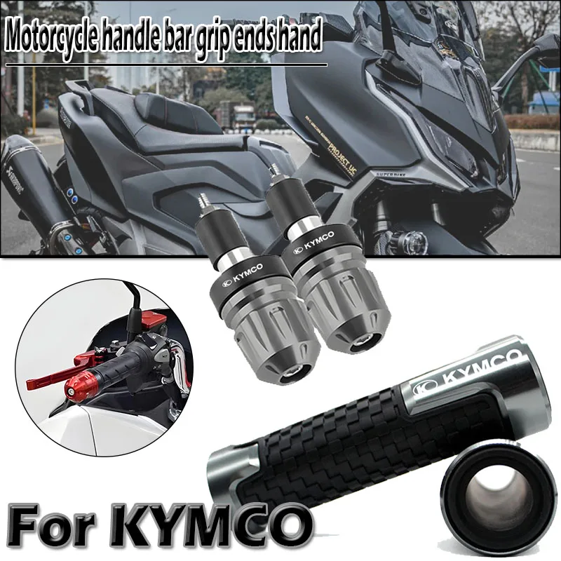 

Для KYMCO Xciting AK550 CT250 CT300 S400 Downtown 125i 350i X-Town алюминиевые ручки руля с ЧПУ, торцевая ручка, заглушки