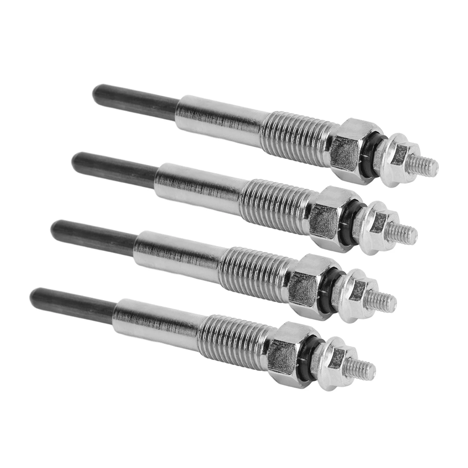 4PCS Auto Diesel Heater Glow Plug 9825119780 Replacement for ISUZU C240 C190 C201 C221 4BA1 D500 4FA1 Engine 12V view 6