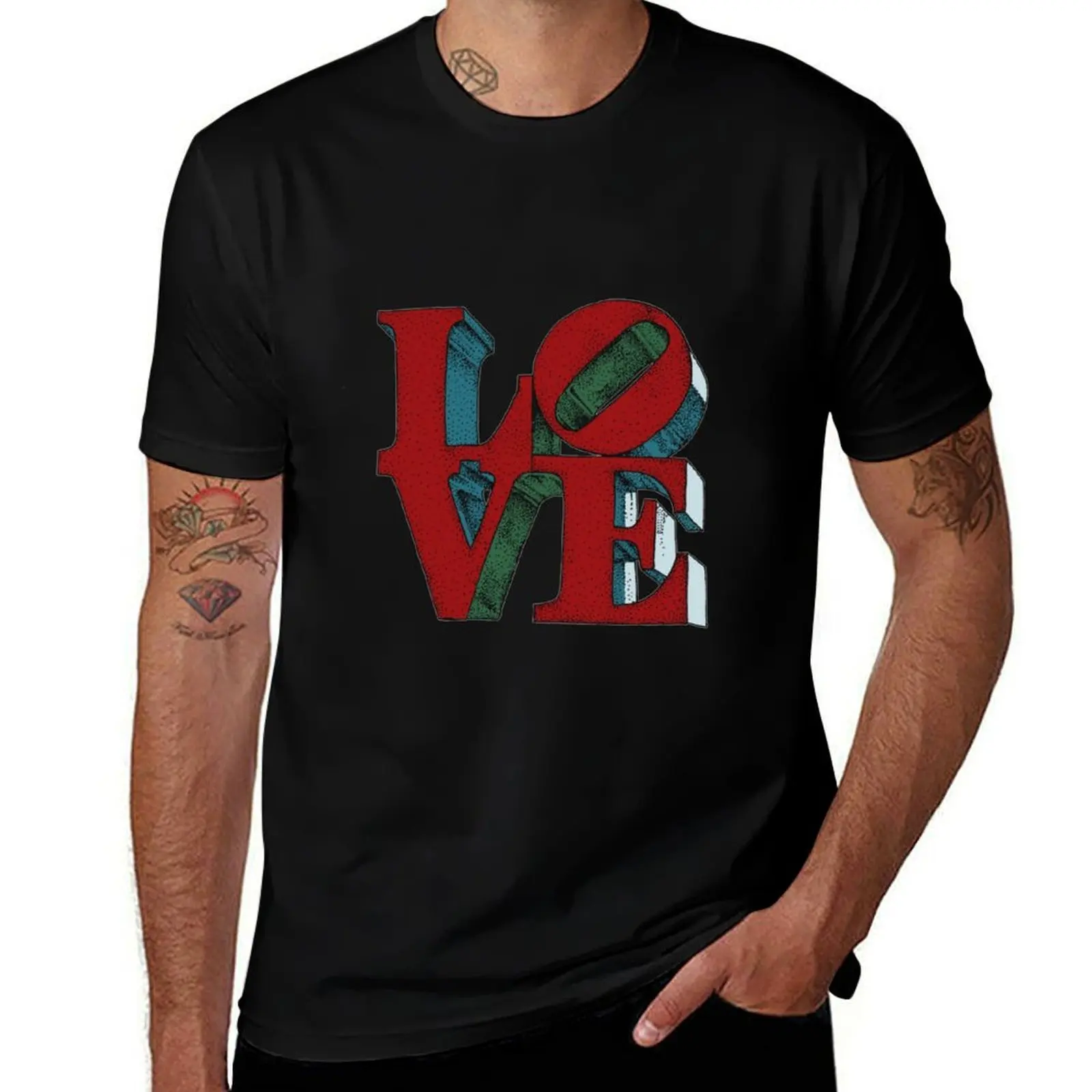 Philly Love T-Shirt Casual Graphic Print Tee T-Shirt