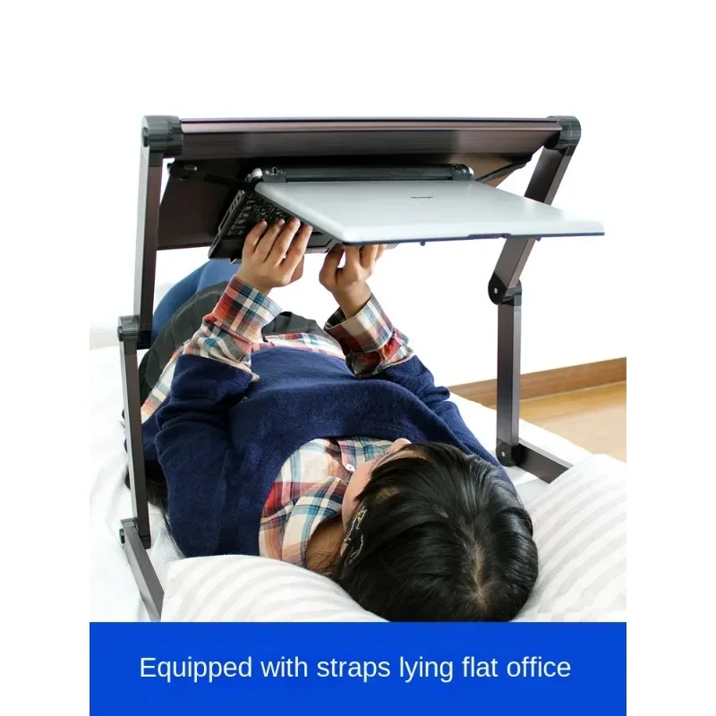 Multifunctional Lap Desk for Bed, Sofa, and Floor, Adjustable Height Laptop Table for Writing, Drawing, and Gaming, Dining Table