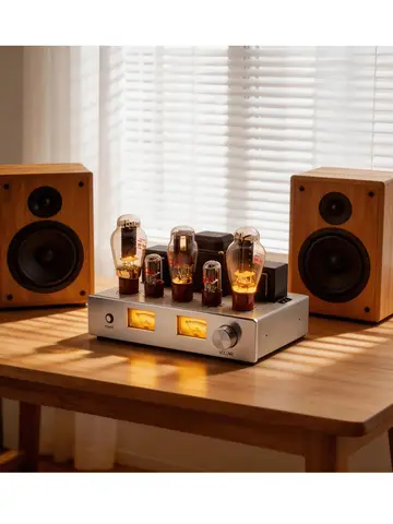 LINLAI 300B 6SN7 5U4G 8W 2.0Vacuum Tube Handcrafted Point to Point Single Ended Electronic Tubes stereo Audio Powe Amplifier