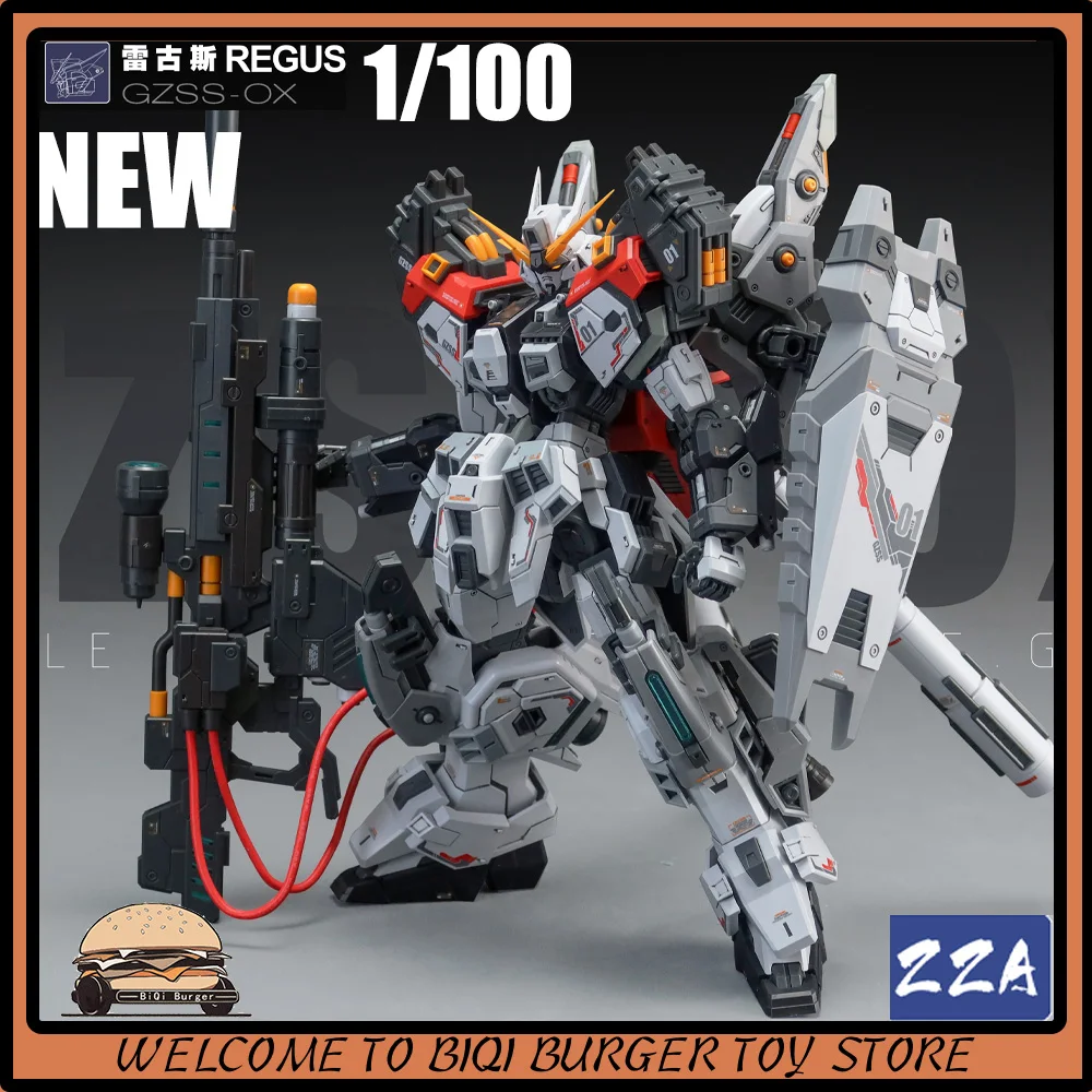 

IN STOCK ZZA GZSS-OX01 REGUS Assembly Model Kit 1/100 GUS GZSS-OX Action Figures ABS Collection Statue Model Kid Toy Gift