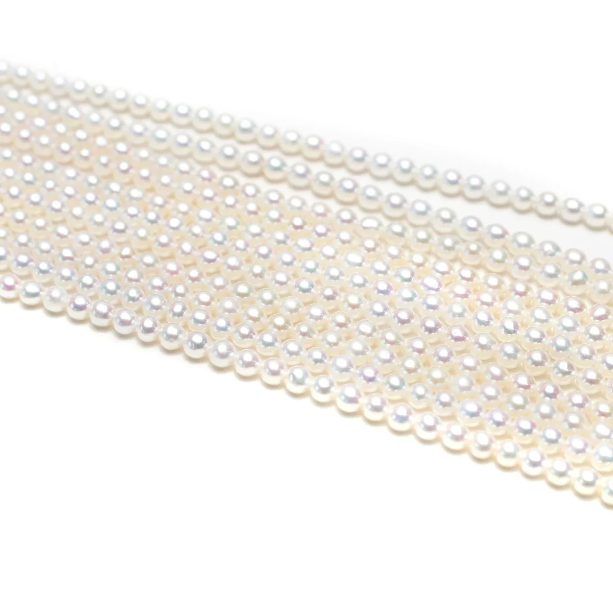 

4-5mm AAAA Natural Freshwater Pearl White Round Beads Sparkle Jewelry Make DIY Necklace Bracelet Accessories Wedding Gift Women