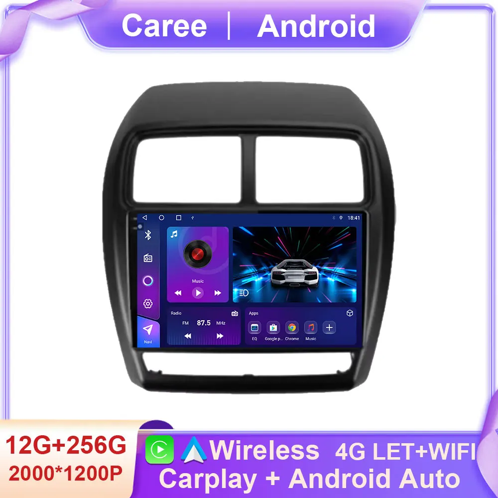 

Android 14 Carplay Auto For Mitsubishi ASX 1 2016 2017 2018 2019 2020 20201 2022 Car Radio Multimedia Player Stereo WIFI No 2din