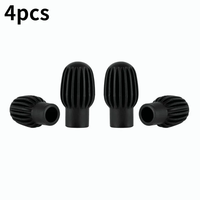 4/2PCS Drum Mute Silicone Sleeve Weaker Silencer Practice Tips Drumstick Head Rubber Sleeve