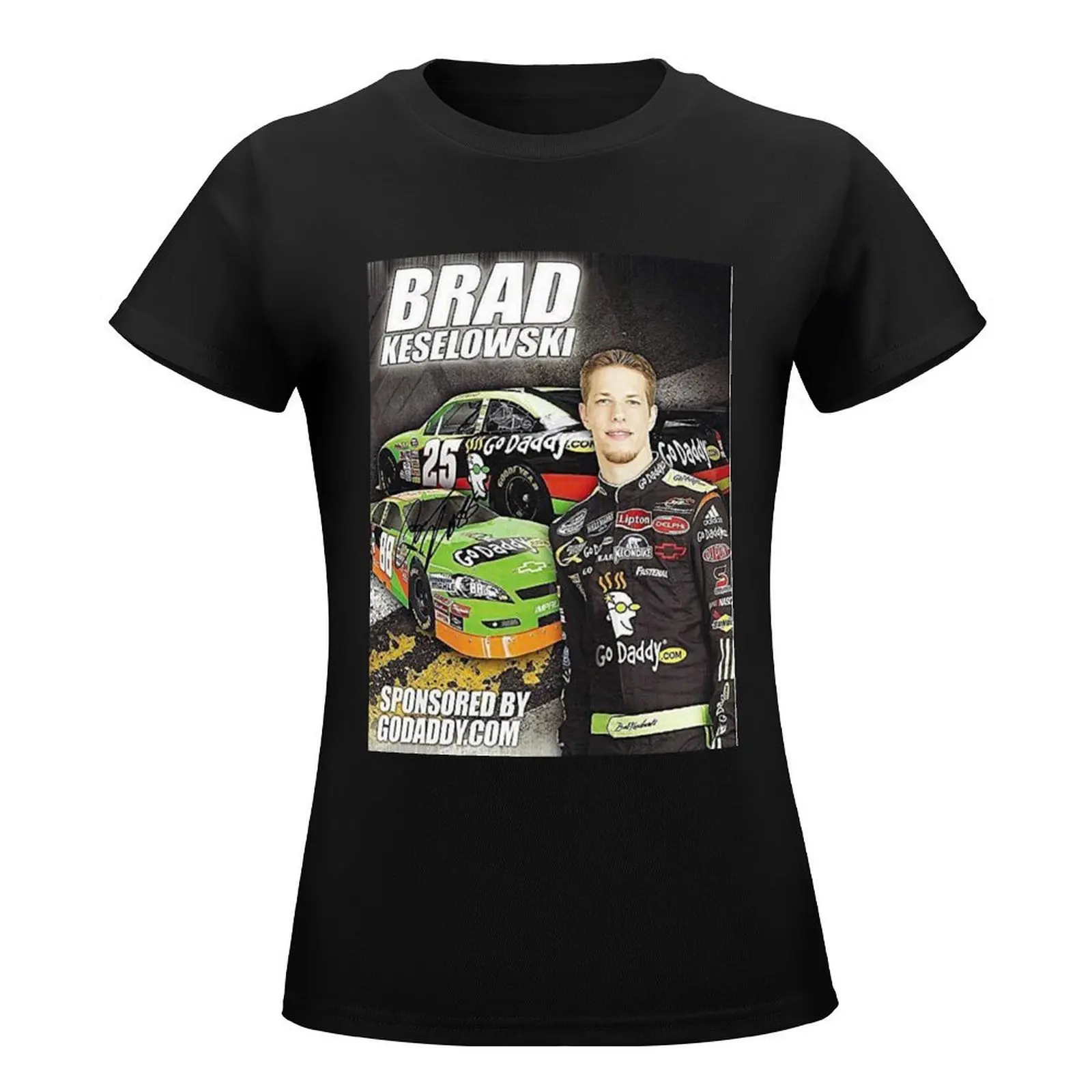 brad keselowski T-Shirt cute tops new edition quick-drying Female clothing summer blouses woman 2024