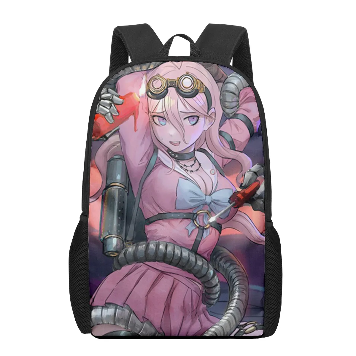 Anime Danganronpa Miu Iruma Print Student Boek Tassen Voor Kids Jongens Meisjes Rugzak Kinderen Schooltas Mochilas 16Inch Bookbags sa