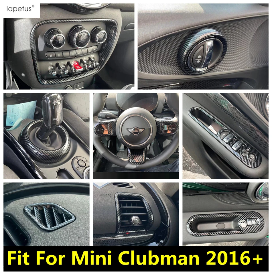 

Gear Shift Panel / Steering Wheel Frame / Window Lift / Handle Bowl Cover Trim Accessories Interior For Mini Clubman 2016 - 2021