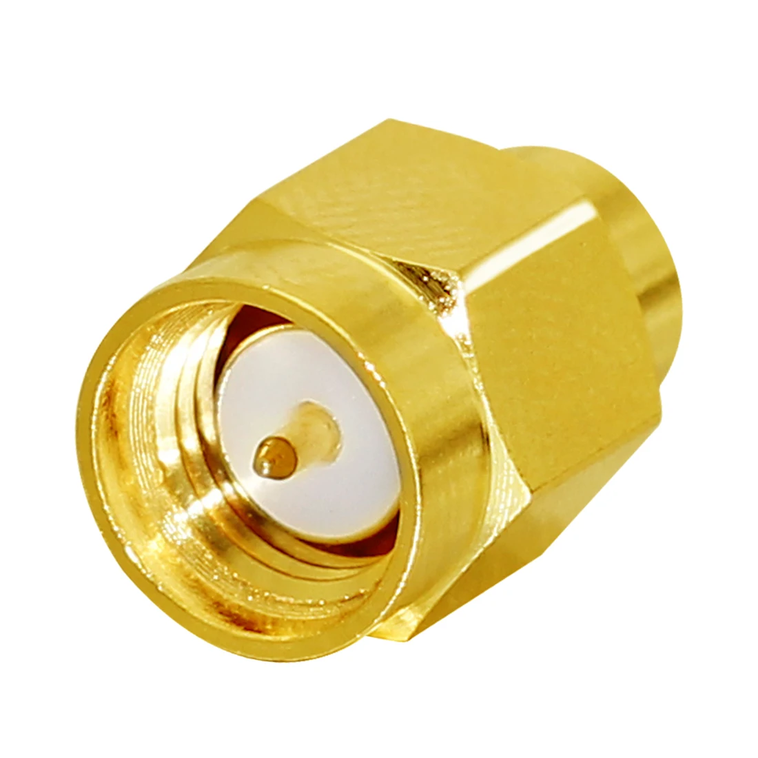 1pc 2W 3.0GHz 50ohm SMA Male RF Coax Termination Dummy Load Connector Socket Brass Straight Coaxial  Adapters